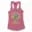 Naayu Ku Peru Vachaye Soru Vachaye Women's Racerback Tank in Solid Hot Pink Color